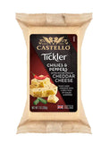 Tickler Cheddar Cheese, Chilies & Peppers (Castello) 7 oz - Parthenon Foods
