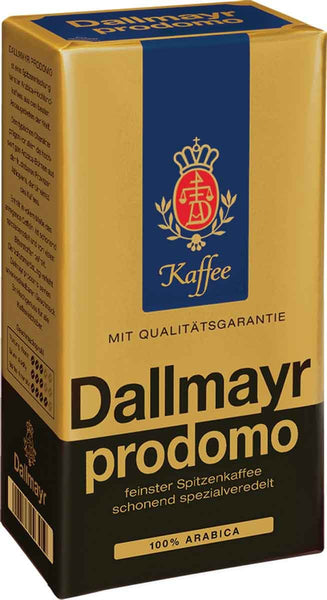 Dallmayr Prodomo Gourmet Coffee, 17.6oz (500g) – Parthenon Foods