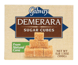 Demerara Golden Brown Sugar Cubes, 500g - Parthenon Foods