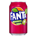 Fanta Strawberry Kiwi, 330 ml can - Parthenon Foods