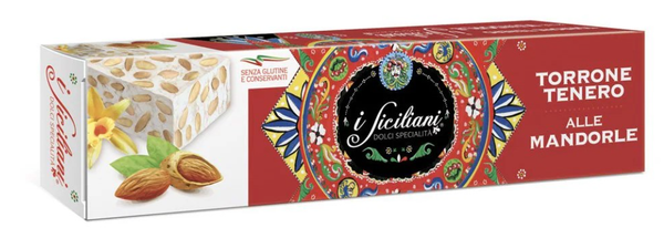Torrone Alle Mandorle (Almonds), I Siciliani (Dolgam), 150g