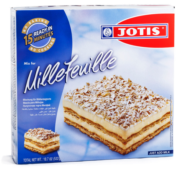 Millefeuille Mix, makes 8-10 portions – Parthenon Foods