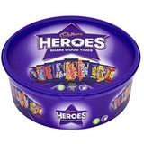 Cadbury Heroes Chocolates and Toffees Assortment, 550g Tub - Parthenon Foods
