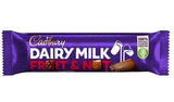 Cadbury Dairy Milk Fruit & Nut Chocolate Bar, 49 g - Parthenon Foods