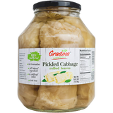Pickled Cabbage Leaves (Gradina) 1470g - Parthenon Foods
