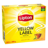 Lipton Yellow Label Tea Leaves, 100 Tea Bags, 200g - Parthenon Foods