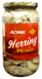 Herring Fillets in Wine Sauce (ACME) 32 oz - Parthenon Foods