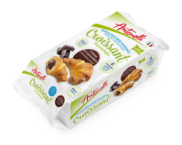 Croissants Sugar Free, Cocoa (Antonelli), 6pc (8.85oz) – Parthenon