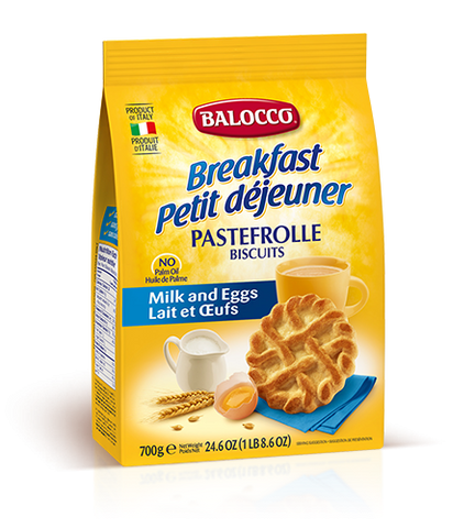 Pastefrolle Biscuits (Balocco) 700g (24.6 oz) - Parthenon Foods