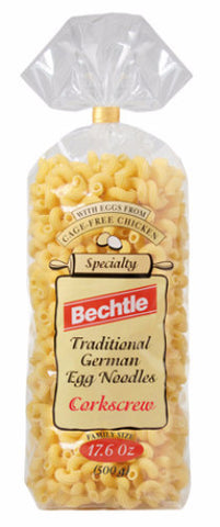 Corkscrew German Noodles (Bechtle) 17.6 oz (500g) - Parthenon Foods