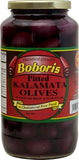 Kalamata Pitted Olives (Boboris) 16 oz - Parthenon Foods