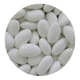 Jordan Almonds, Koufeta, EXTRA Fine, White, 16 oz (1lb) - Parthenon Foods