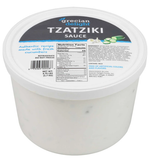 Cucumber Sauce, Tzatziki (Gyro Sauce) 3.75 lb (1.7 KG) - Parthenon Foods