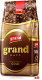 Grand Kafa GOLD, CASE (6 x 500g) - Parthenon Foods
