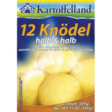 Kartoffelland 12 Knodel Halb & Halb Potato Dumplings Mix, 11 oz - Parthenon Foods