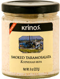 Smoked Taramosalata (Krinos), 8 oz (227g) - Greek Style Caviar Spread - Parthenon Foods