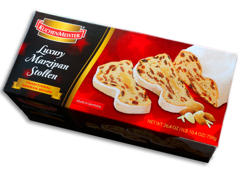 Marzipan Stollen (Kuchenmeister) 26.4 oz (750 g) - Parthenon Foods