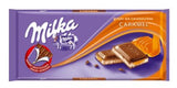 Milka Chocolate with Caramel and Milk Cream, 100g - Parthenon Foods