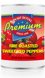 Roasted Red Peppers (Port Royal) 2800g #10 Can - Parthenon Foods