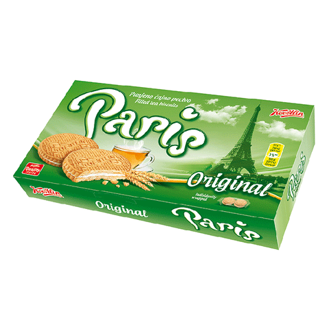 Tea Biscuit Filled - Paris 300g - Parthenon Foods