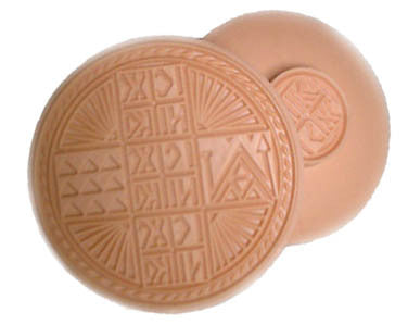 Holy Bread Seal - Prosforo Plastic Stamp – Parthenon Foods