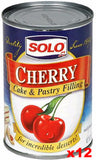 Solo Cherry Filling CASE (12 x 12oz) - Parthenon Foods