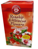 Rosehip and Hibiscus Tea (Teekanne) 20 bags - Parthenon Foods