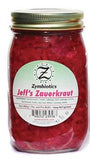 Jeff's Zauerkraut, Naturally Fermented Sauerkraut (Zymbiotics) 16 oz - Parthenon Foods