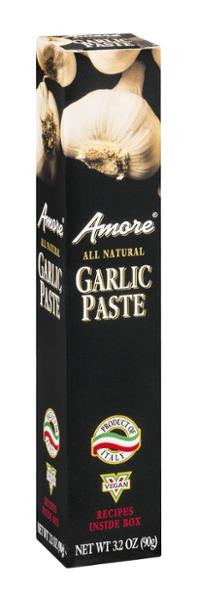 Amore Garlic Paste - Tube, 3.2 Ounce -- 12 per case. 