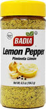 Lemon and Pepper Seasoning (Badia) 6.5 oz - Parthenon Foods