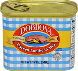 Chicken Luncheon Meat (Dobrova) 12 oz (340g) - Parthenon Foods