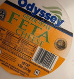 Domestic Greek Feta Cheese, 8lb bucket - Parthenon Foods
