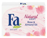 Fa Bar Soap, Natural & Soft Rose & Almond Oil, 100g - Parthenon Foods