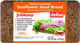Delba Sunflower Seed Bread, 17.6oz (500g) - Parthenon Foods