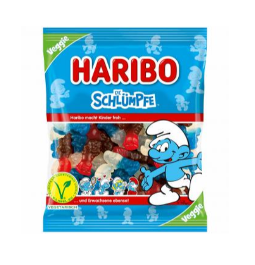 Haribo Die Schlümpfe Gummy Candy Smurfs, Made in Germany, 7 oz - The  Taste of Germany