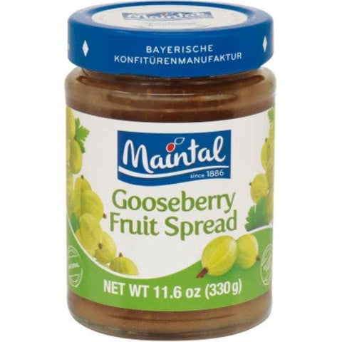 Gooseberry Fruit Spread (Maintal) 12 oz (340g) - Parthenon Foods