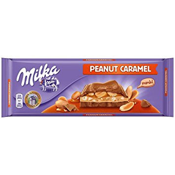 Milka Milk Chocolate Peanut Caramel, 276g - Parthenon Foods