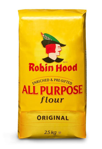 Robin Hood All Purpose Flour, 2.5 kg (5.5 lb) - Parthenon Foods