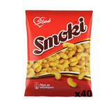 Smoki Peanut Flavored Snacks, CASE, 40x50g - Parthenon Foods