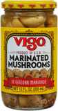 Marinated Mushrooms (Vigo) 12 oz - Parthenon Foods