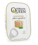 Adriatic Queen SKUSA- Mackerel Fillets in Vegetable Oil, 105g - Parthenon Foods