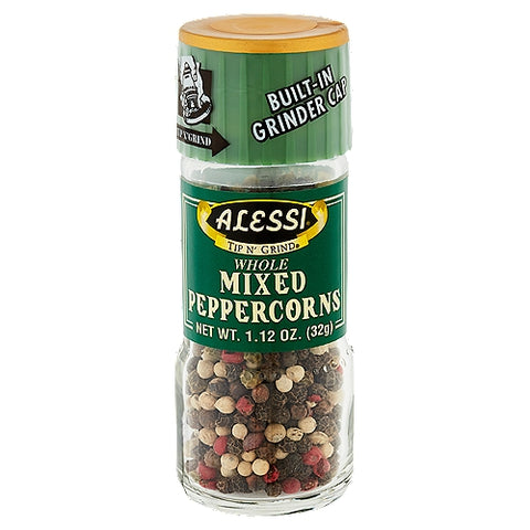 Alessi MIXED Peppercorns with Grinder 1.12 oz - Parthenon Foods