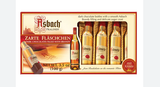 Asbach Chocolate Bottles filled with Brandy, (8 pc) 100g - Parthenon Foods