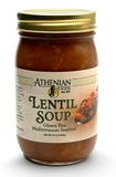 Lentil Soup (Athenian) 16 oz Jar - Parthenon Foods