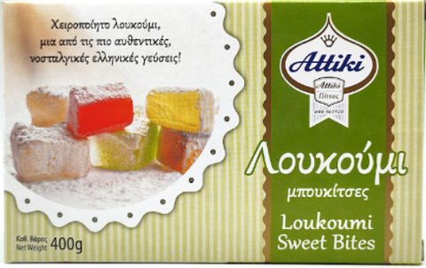 Loukoumi Sweet Bites (Attiki) 400g - Parthenon Foods