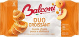 Balconi Duo Croissant with Peach and Apricot Filling, 10.6 oz - Parthenon Foods