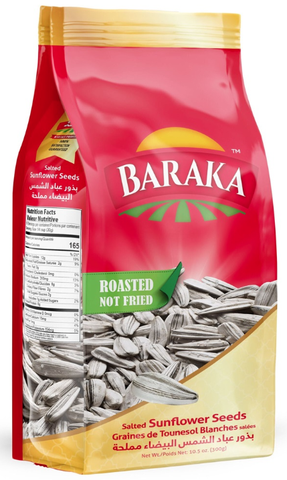 White Salted Sunflower Seeds (Baraka) 300g - Parthenon Foods