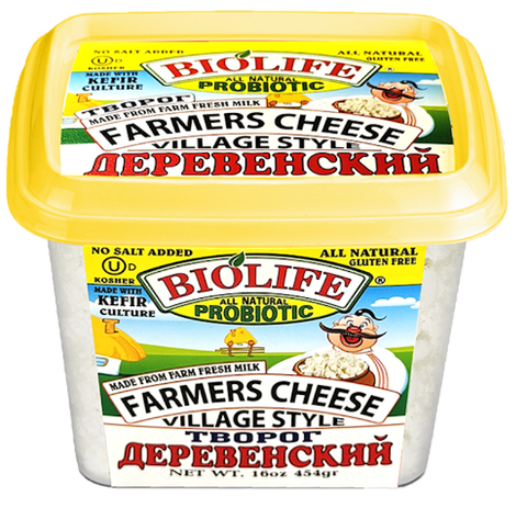 Farmer Cheese (BIOLIFE) 454g - Parthenon Foods