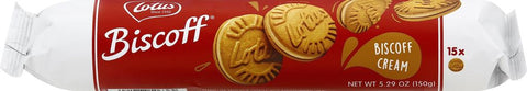 Biscoff Cream Sandwich Cookies (Lotus) 5.9 oz (150g) - Parthenon Foods