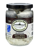 Rollmops Herring Fillets with Pickles (Blue Hill Bay), 12 oz Jar